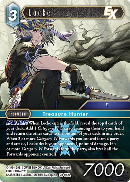 Locke EX — Dawn of Heroes card