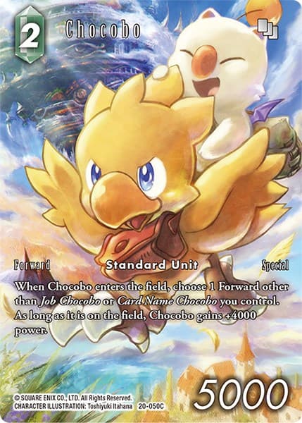 Chocobo (Full Art) — Dawn of Heroes card