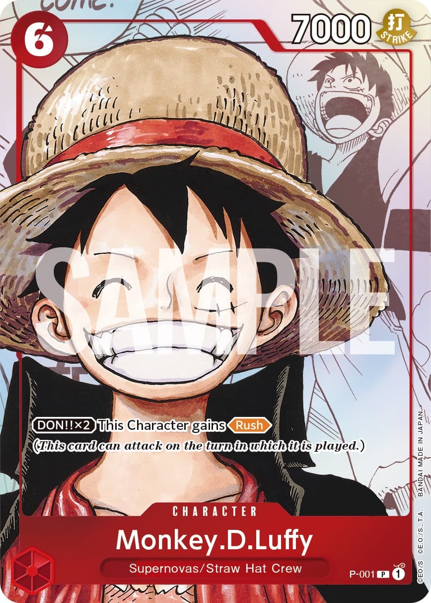 Monkey.D.Luffy (Alternate Art) — One Piece Promotion Cards card