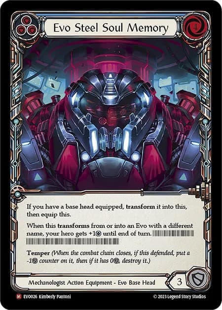 Evo Steel Soul Memory — Bright Lights card