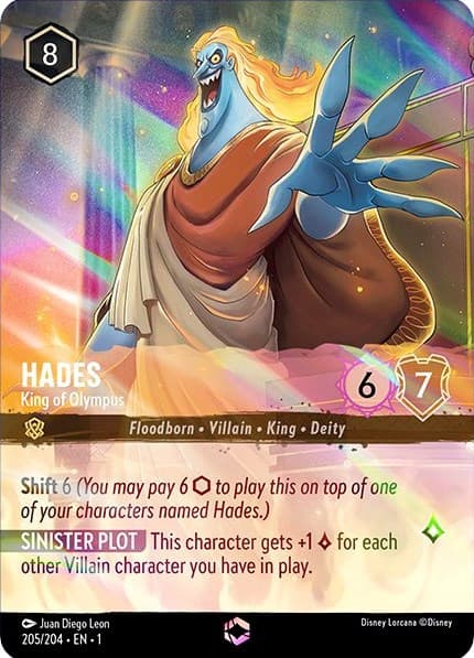 Hades - King of Olympus (Enchanted) — The First Chapter card