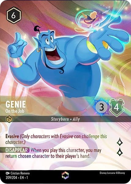 Genie - On the Job (Enchanted) — The First Chapter card