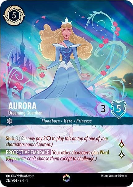 Aurora - Dreaming Guardian (Enchanted) — The First Chapter card