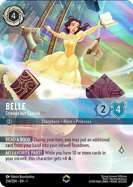 Belle - Strange but Special (Enchanted) — The First Chapter card