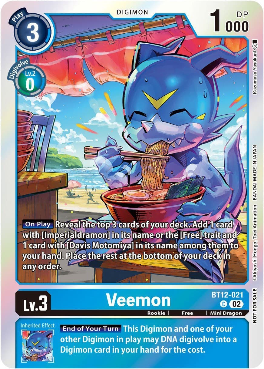 Veemon (Gen Con 2023) — Digimon Promotion Cards card