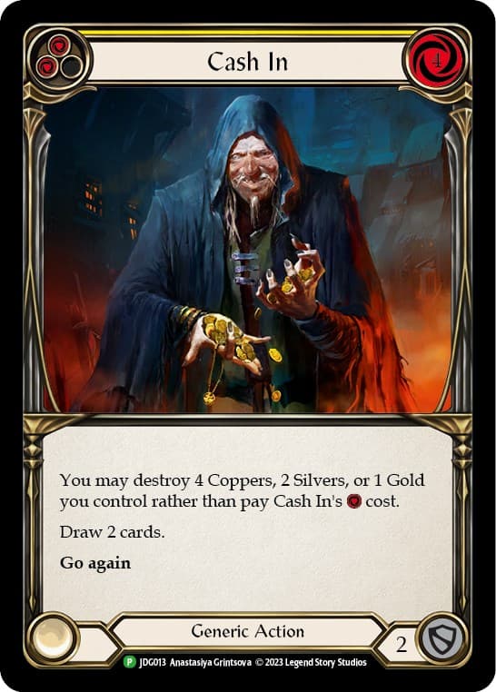 Cash In - JDG013 — Flesh and Blood: Promo Cards card