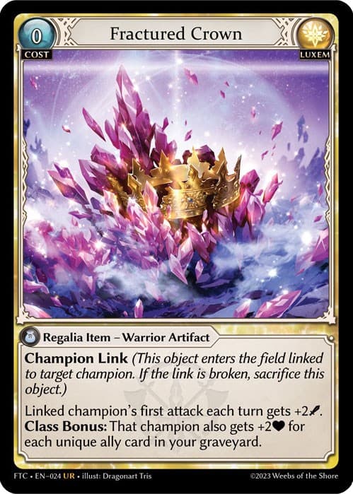 Fractured Crown — Fractured Crown card