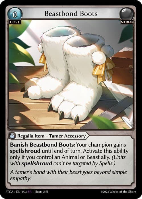 Beastbond Boots — Fractured Crown card