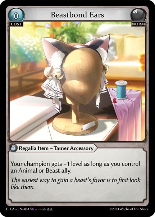 Beastbond Ears — Fractured Crown card