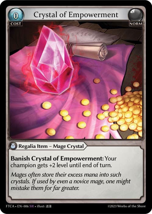 Crystal of Empowerment — Fractured Crown card