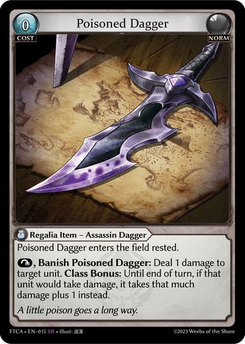 Poisoned Dagger — Fractured Crown card