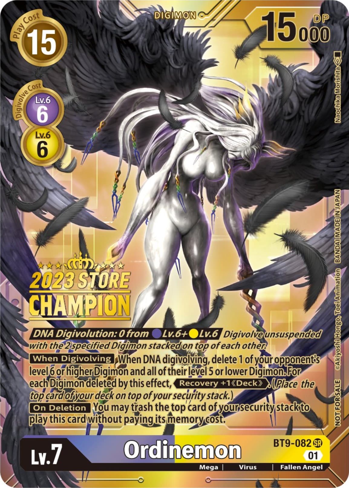 Ordinemon (2023 Store Champion) — X Record card