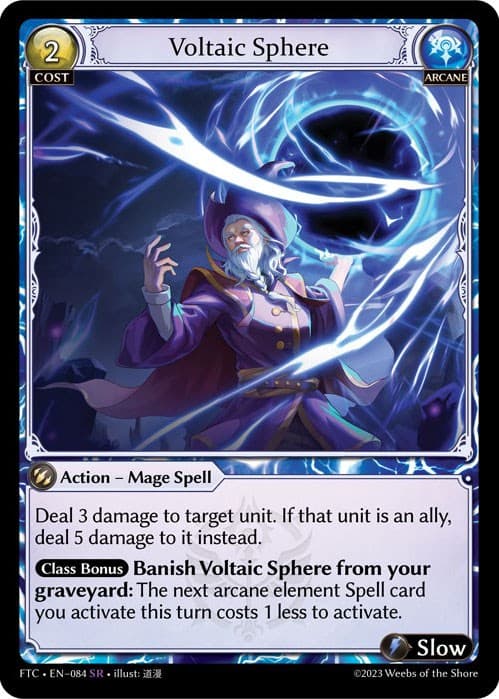 Voltaic Sphere — Fractured Crown card