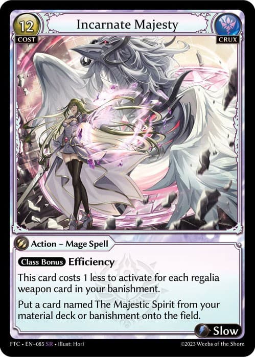 Incarnate Majesty — Fractured Crown card