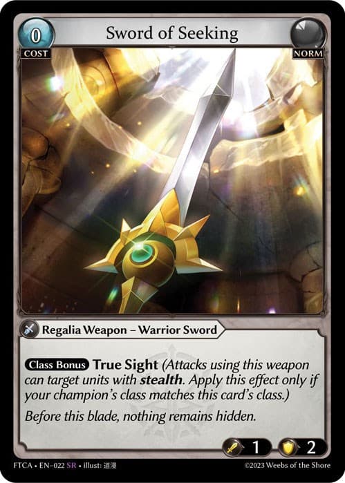 Sword of Seeking — Fractured Crown card