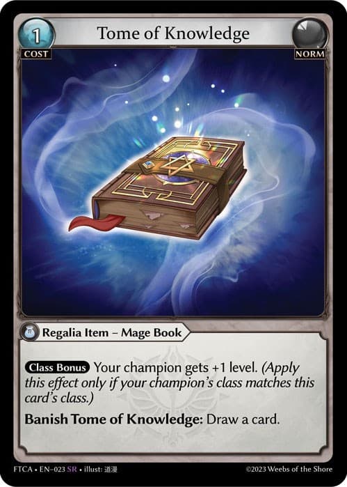 Tome of Knowledge — Fractured Crown card