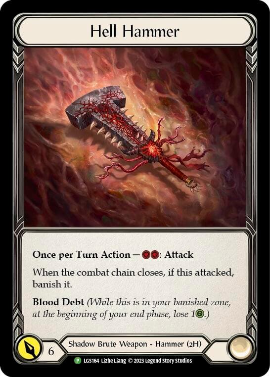 Hell Hammer - LGS164 — Flesh and Blood: Promo Cards card