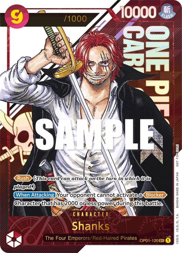 Shanks (Championship 2023) [Serial Number] — One Piece Promotion Cards card
