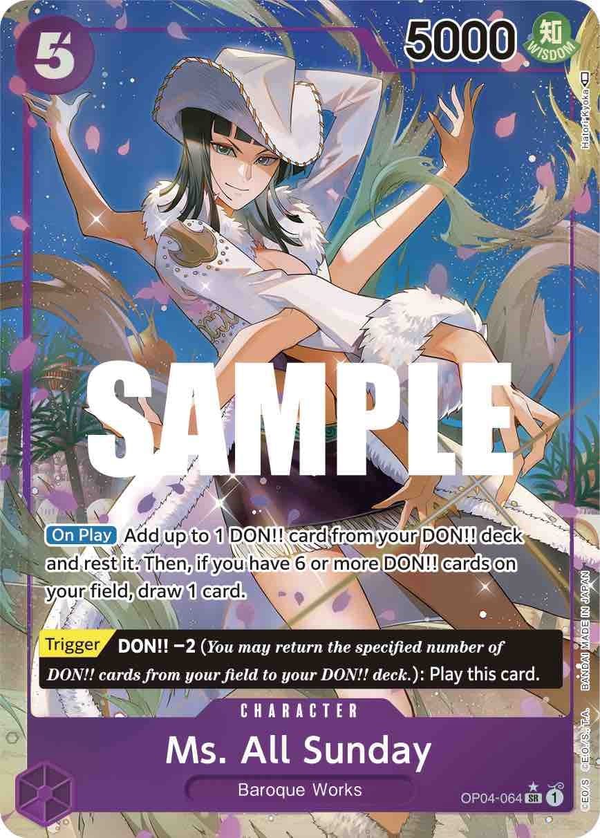 Ms. All Sunday (Alternate Art) — Kingdoms of Intrigue card