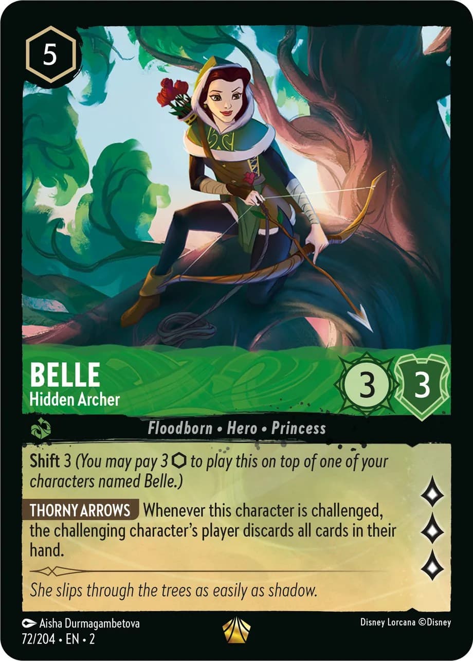 Belle - Hidden Archer — Rise of the Floodborn card