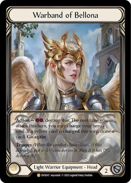 Warband of Bellona (Extended Art) — Bright Lights card