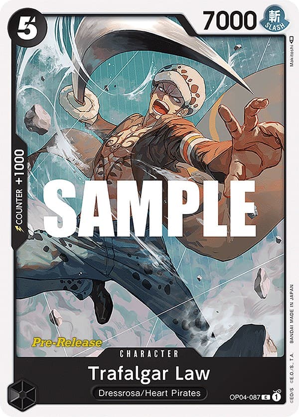 Trafalgar Law — Kingdoms of Intrigue Pre-Release Cards card