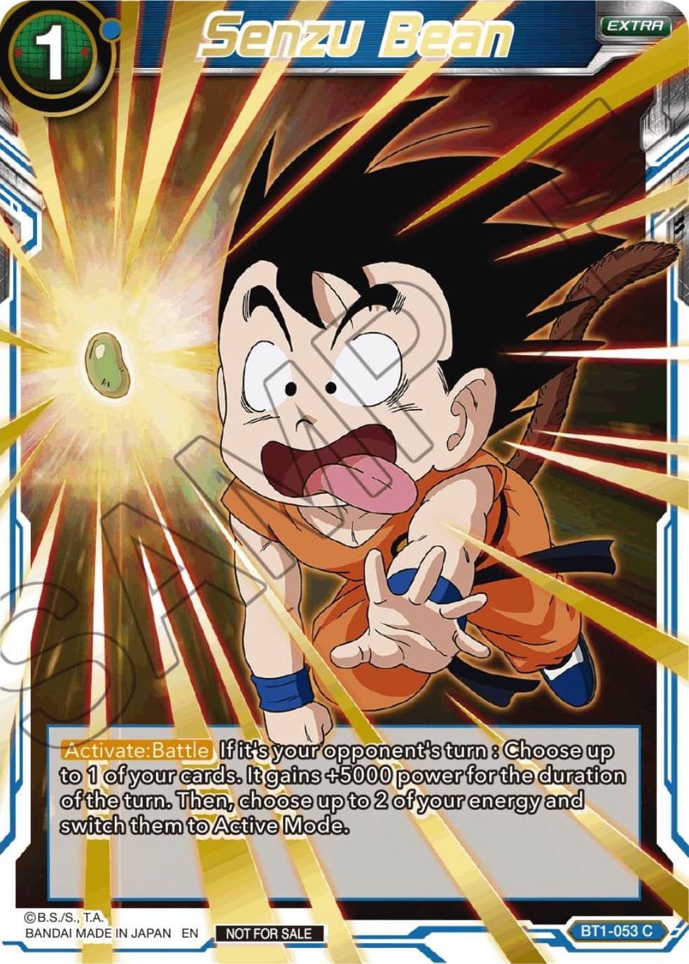 Senzu Bean (Alt. Art Card Set 2023 Vol. 3) — Tournament Promotion Cards card