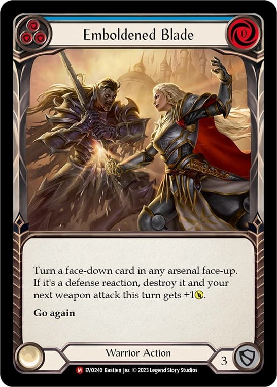 Emboldened Blade — Bright Lights card