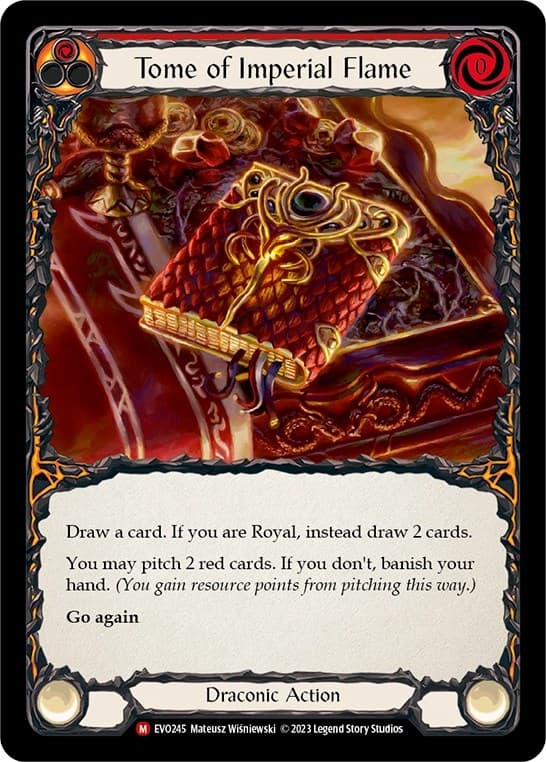 Tome of Imperial Flame — Bright Lights card