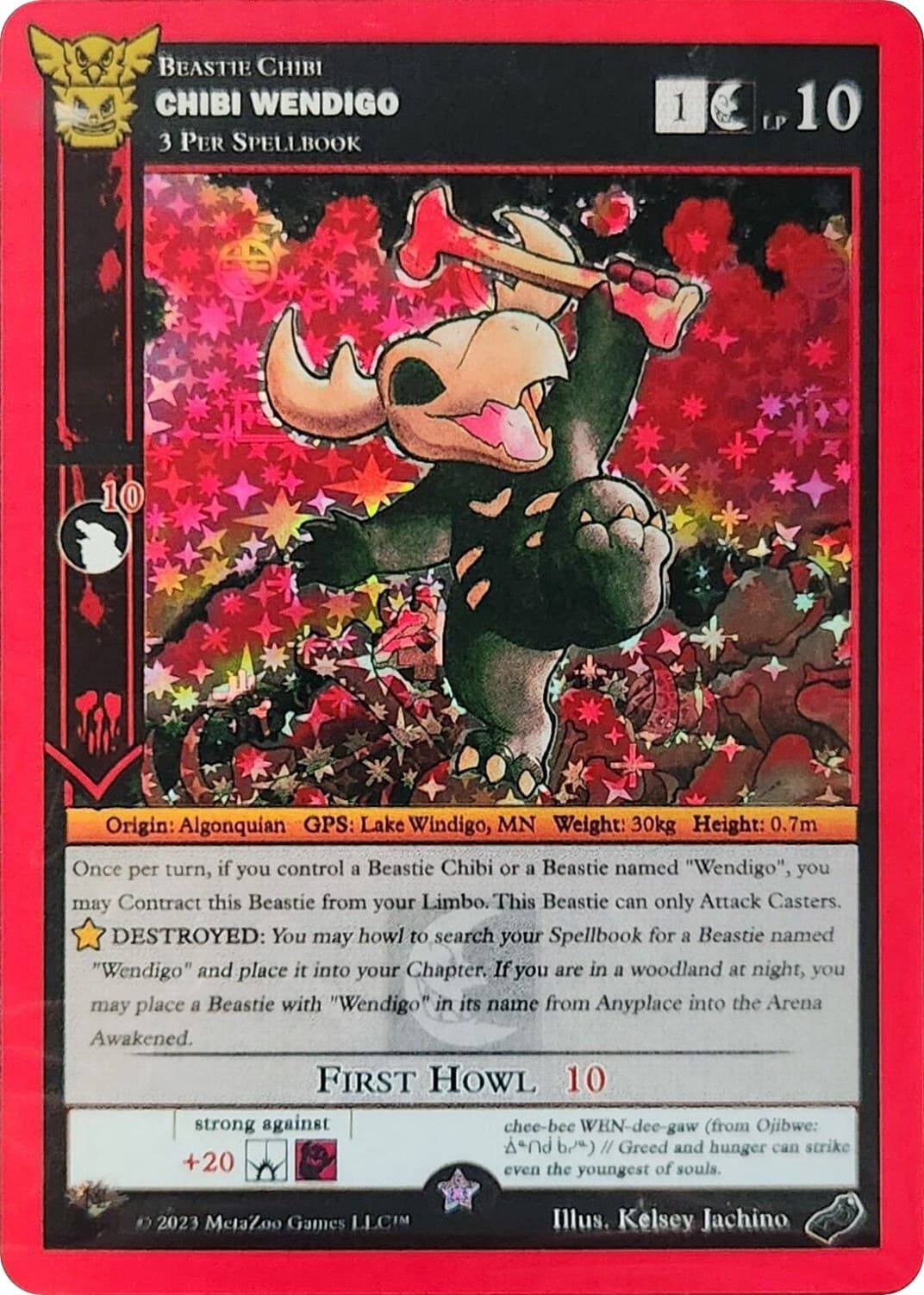 Chibi Wendigo (Native Big Box Blister Promo) — Miscellaneous Promos card