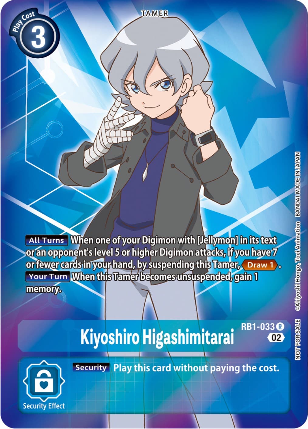 Kiyoshiro Higashimitarai (Resurgence Booster Box Promotion Pack) — Resurgence Booster card