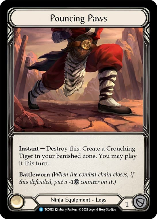 Pouncing Paws — Round the Table: TCCxLSS card