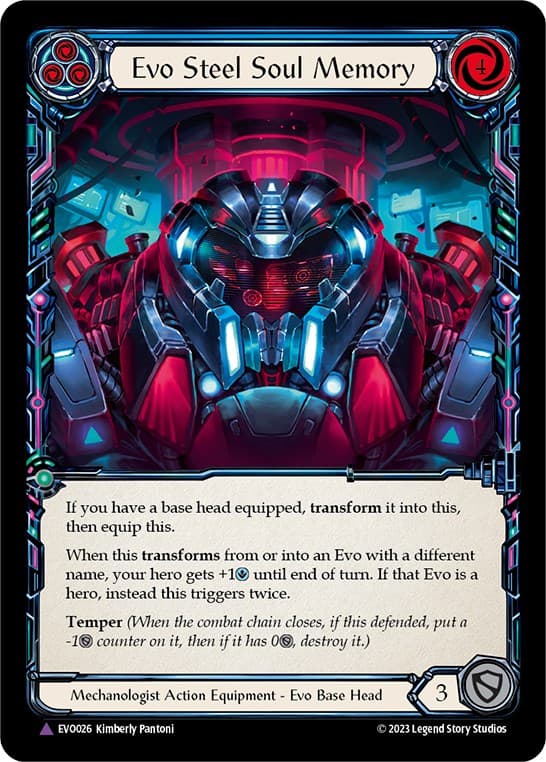 Evo Steel Soul Memory (Marvel) — Bright Lights card