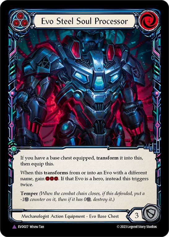 Evo Steel Soul Processor (Marvel) — Bright Lights card