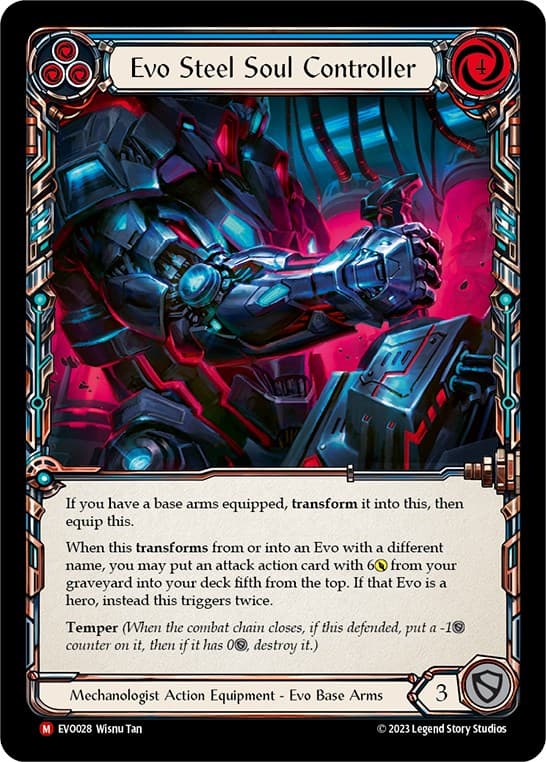 Evo Steel Soul Controller — Bright Lights card