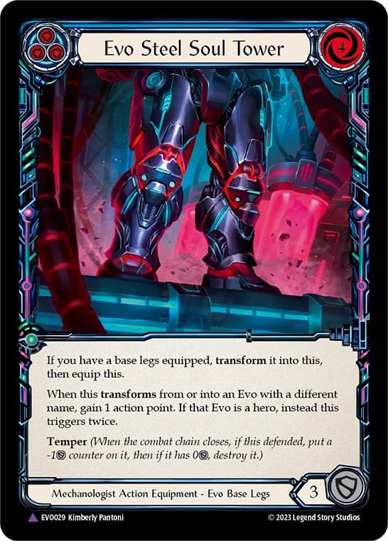 Evo Steel Soul Tower (Marvel) — Bright Lights card