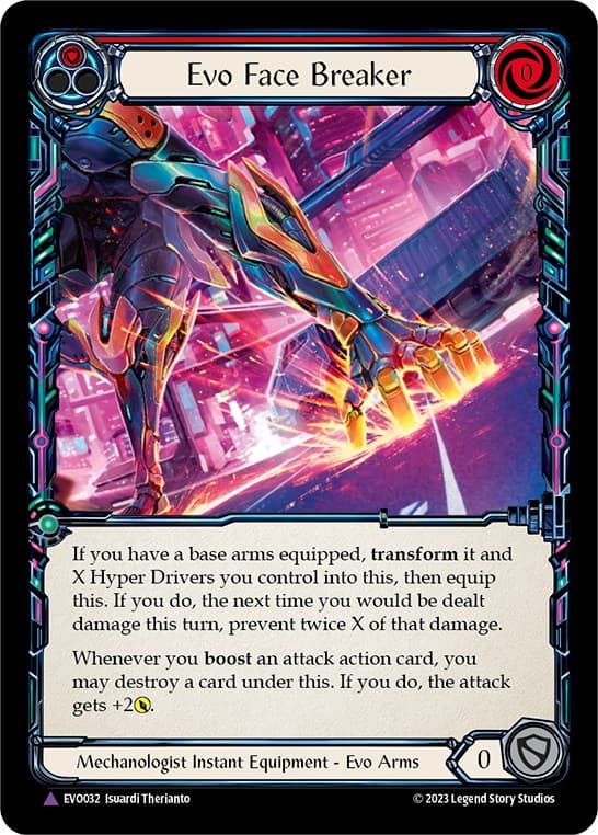 Evo Face Breaker (Marvel) — Bright Lights card