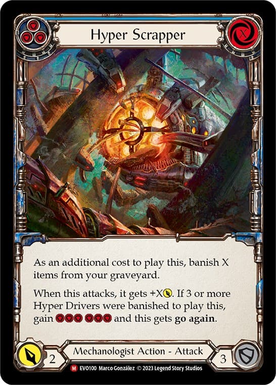 Hyper Scrapper — Bright Lights card