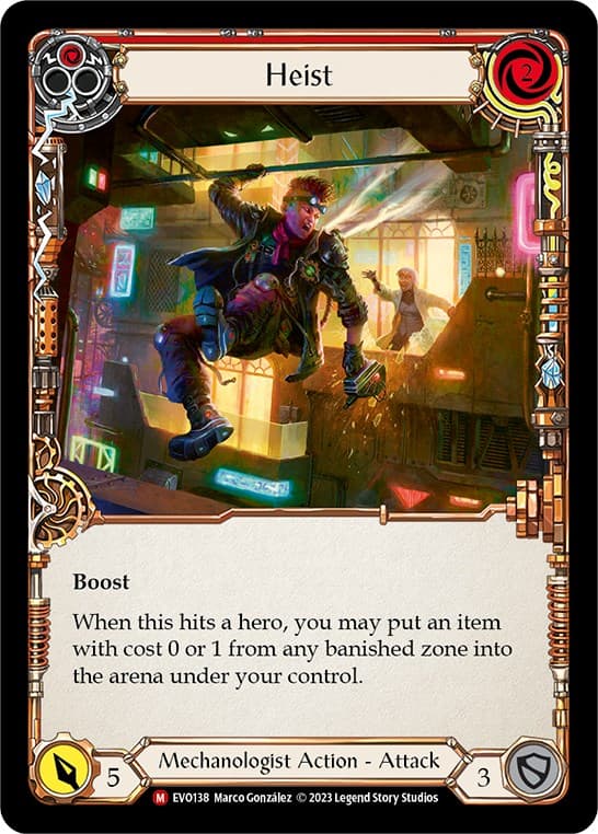 Heist — Bright Lights card