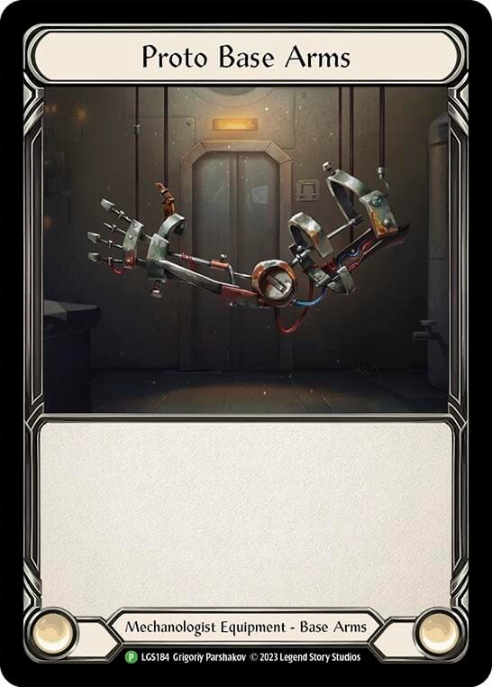 Proto Base Arms - LGS184 — Flesh and Blood: Promo Cards card