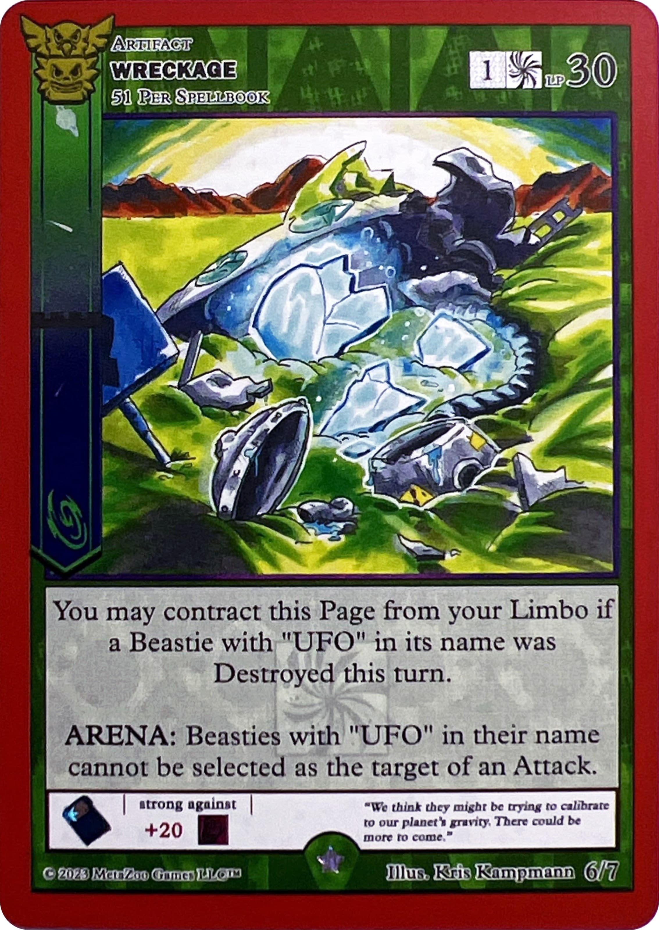Wreckage (Disclosure Pack Promos) — Miscellaneous Promos card