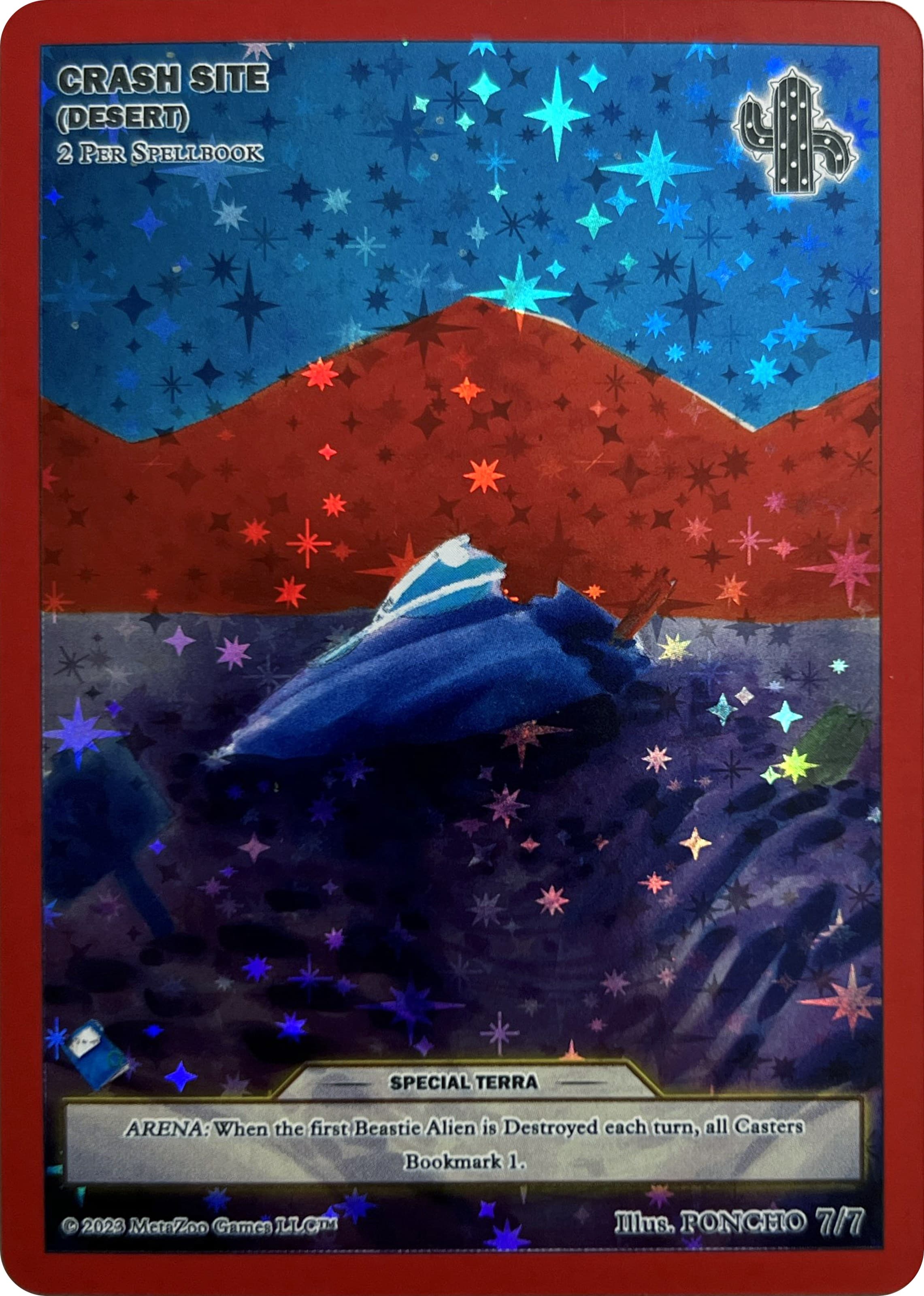 Crash Site (Desert) (Disclosure Pack Promos) — Miscellaneous Promos card