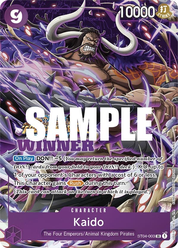 Kaido (Winner Pack Vol. 5) — One Piece Promotion Cards card