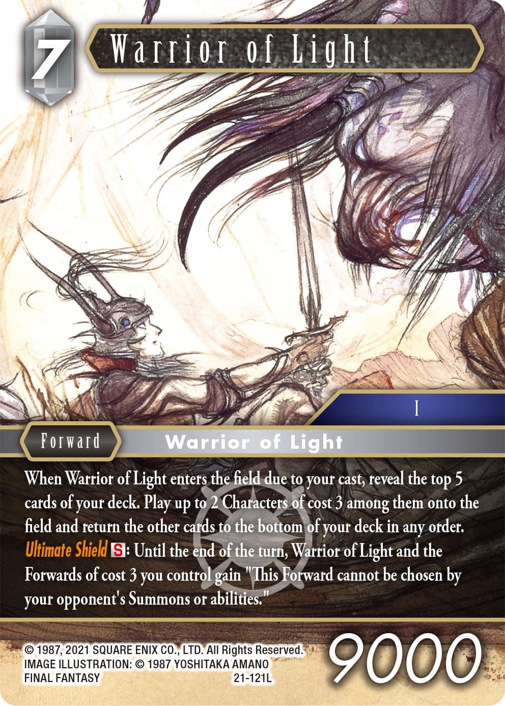 Warrior of Light — Beyond Destiny card