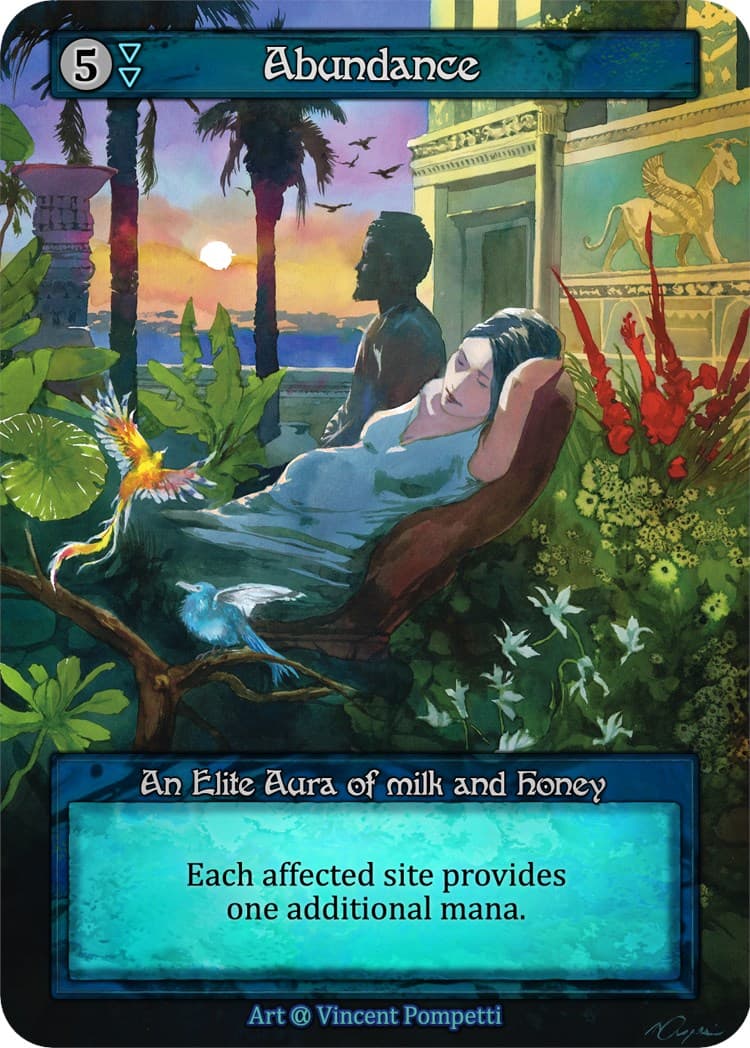 Abundance — Alpha card