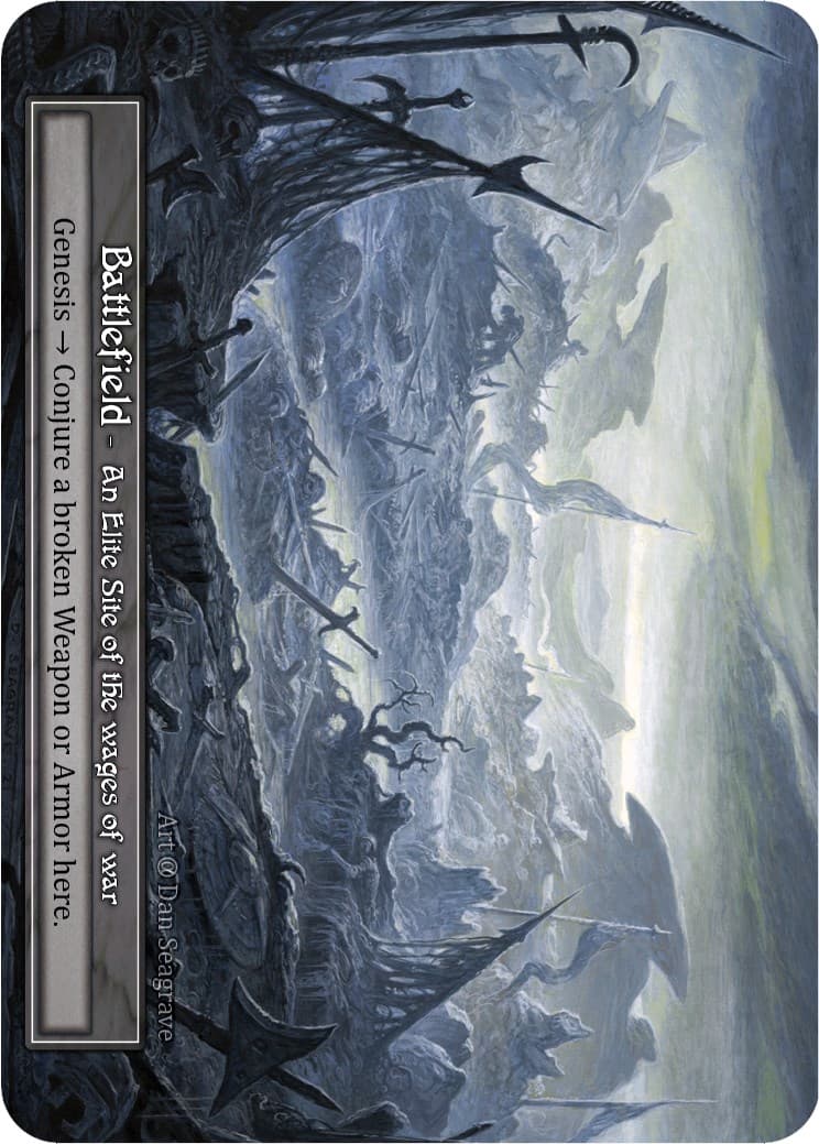 Battlefield (Foil) — Alpha card