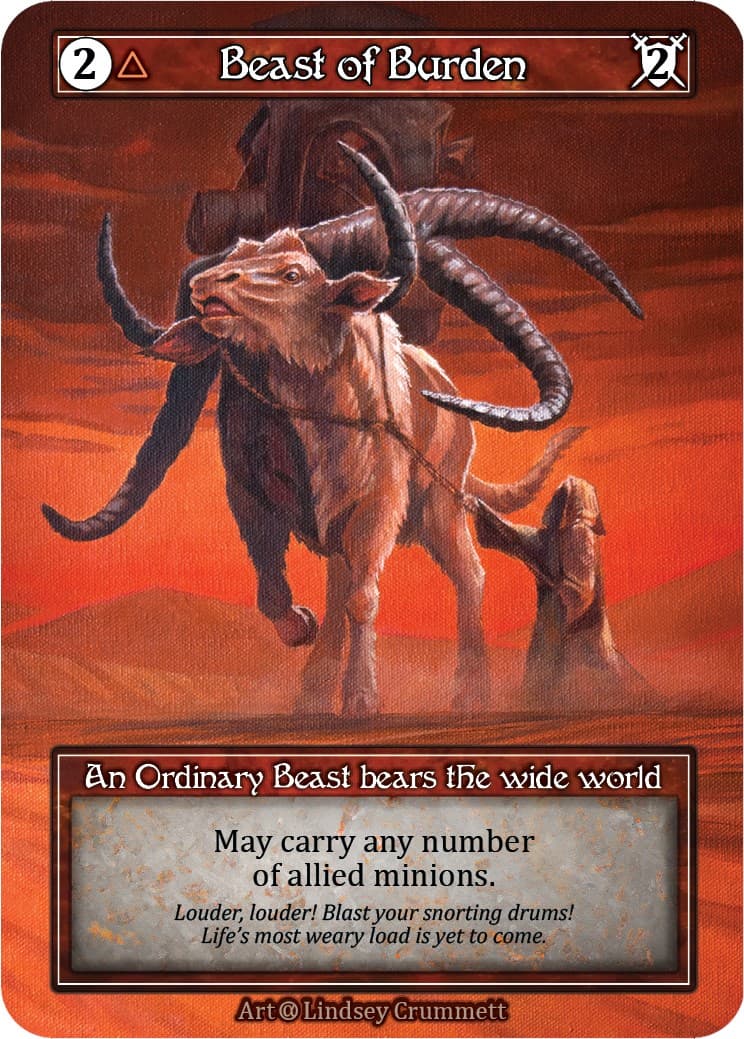 Beast of Burden (Foil) — Alpha card