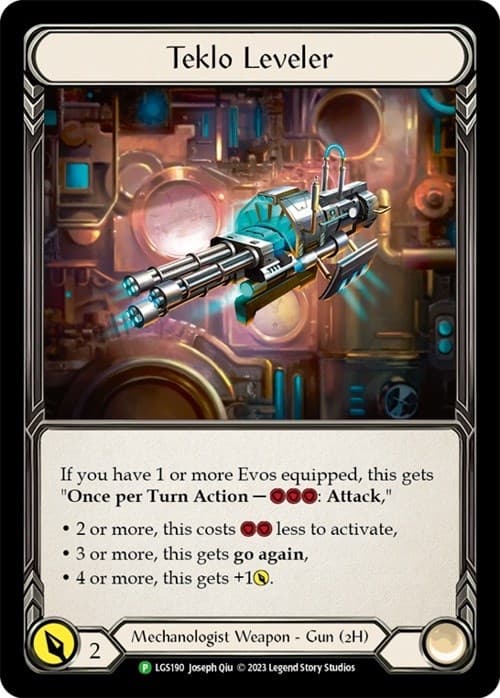Teklo Leveler - LGS190 — Flesh and Blood: Promo Cards card