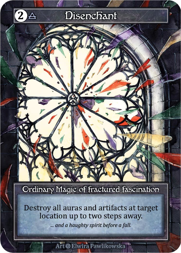 Disenchant (Foil) — Alpha card