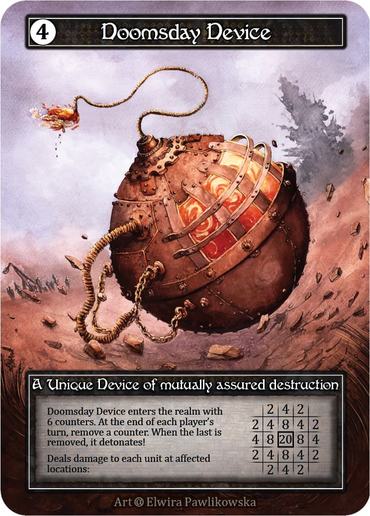 Doomsday Device (Foil) — Alpha card